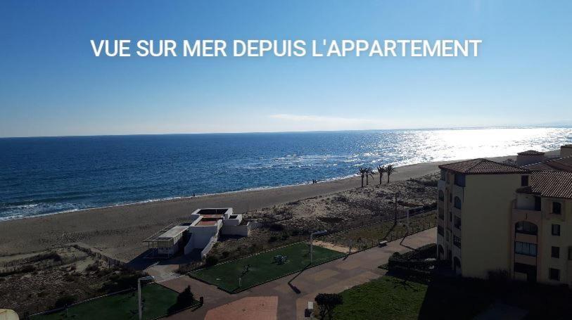 Appartement De Vacances - Splendide Vue Sur Mer, Parking Prive Le Barcarès Eksteriør billede